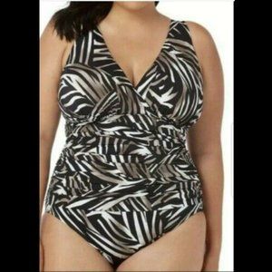 MIRACLESUIT Safari Stripe NORA SWIMSUIT Slimming